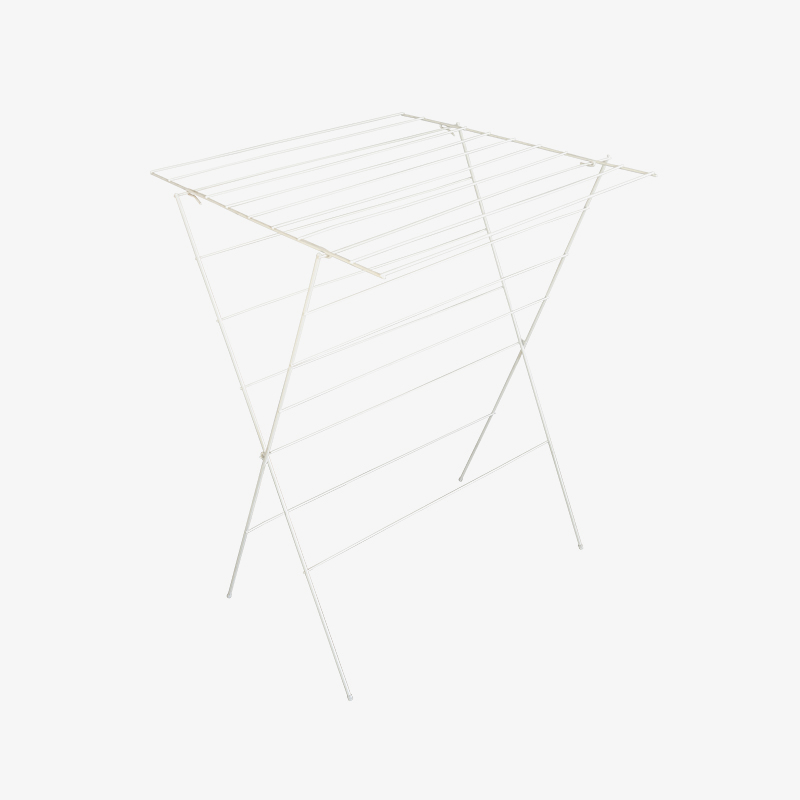 Kraftig sammenleggbart tørkestativ for innendørs og utendørs