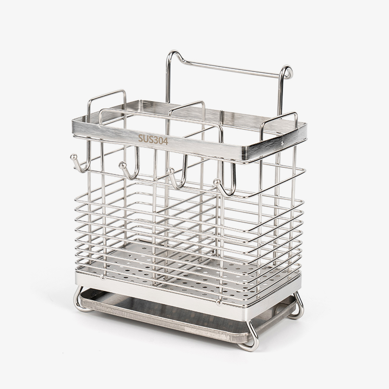 304 Rustfritt stål Kjøkkenutstyr Spisepinner Holder Tørking