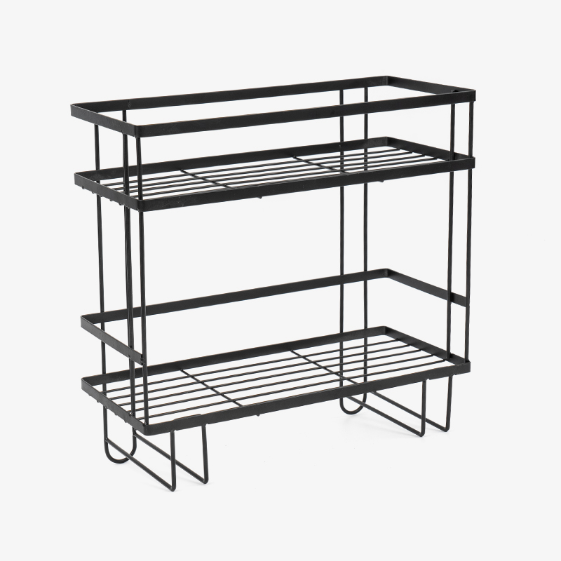 Dobbeltlags veggmontert hylle