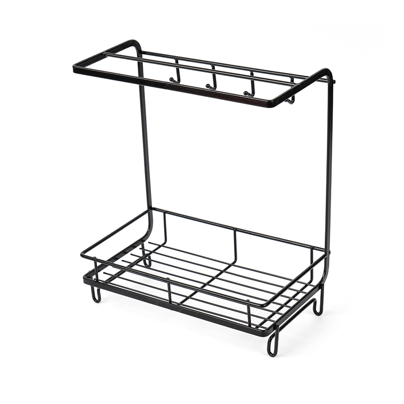 Kjøkkenvask Caddy med svamp og oppvaskklutholder