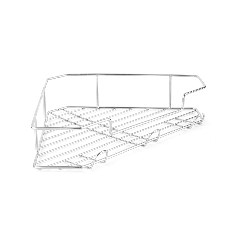 304 rustfritt stål veggmontert dusjkabinett hjørnehylle